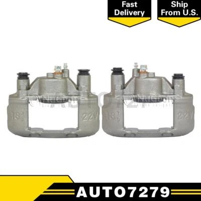 Nugeon Front 2PCS Disc Brake Caliper For Mazda 323 1990 1991 1992 1993 1994 1995 - Image 1 of 4