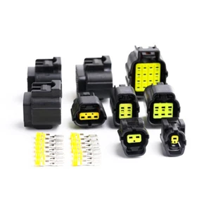 AMP Econoseal 1/2/3/4/6/8/10/12/16-polig Kfz-Wasserdicht Auto Steckverbinder Set - Bild 1 von 26