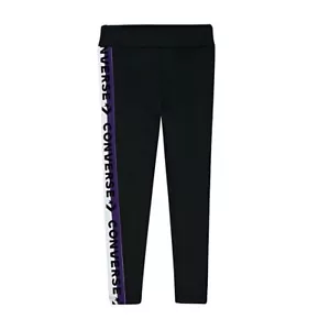 New Converse Womens Medium Converse Stretchy Leggings Clean Look 10018056-001 - Picture 1 of 3