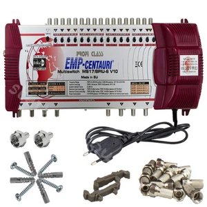 EMP Multischalter 17/8 Profi Class Multiswitch Digital FULL HDTV 3D UHD 4K SKY - Bild 1 von 3