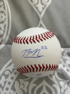 BRANDON NEELY FLORIDA GATORS  SIGNED RAWLINGS NCAA LOGO BASEBALL BAS BECKETT COA - Picture 1 of 3