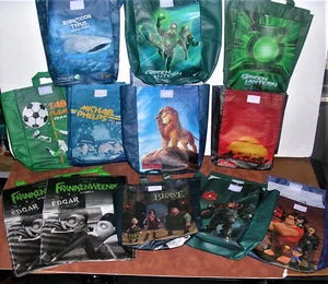 12 Assorted Subway Movie Sports Science Promo Tyvex Meal Bags Brave Lion King ++ - Foto 1 di 6