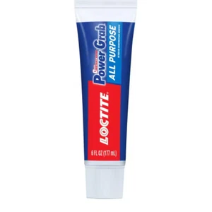 Power Grab All Purpose Instant Grab 6 Oz. Latex Construction Adhesive White Tube - Picture 1 of 5