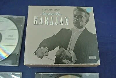 HERBERT VAN KARAJAN, 5 CD SET, CLASSICAL MUSIC - Image 1 of 2