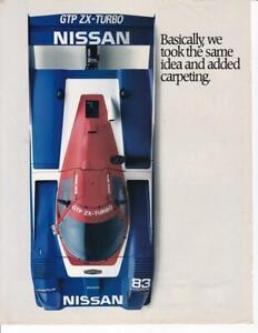 1988 Nissan ZX-Turbo IMSA 2 pg Print-Ad / 300ZX Turbo