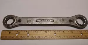 Craftsman 13/16" 7/8" Ratcheting Box Wrench 12 Pt Vintage Made USA G106 - Picture 1 of 4