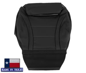 2015 2016 17 For Mercedes Benz GLC Class Driver Bottom Leather Seat Cover Black - Picture 1 of 11