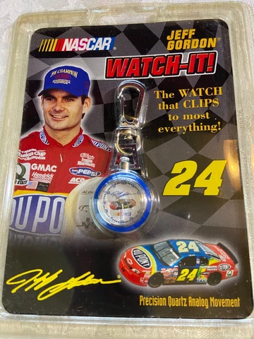 NOS 1999 Nascar Jeff Gordon Clip Watch New in Package Cover