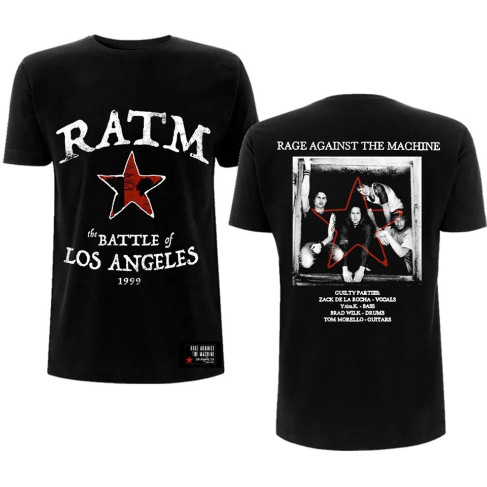 Rage Against The Machine - Battle Star T-Shirt - Official Merch - Bild 1 von 1