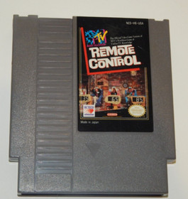MTV Remote Control (Nintendo Entertainment System, 1990) NES cleaned and tested