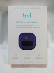 Cepillo de dientes desinfectante Bril UV azul marino - Imagen 1 de 2