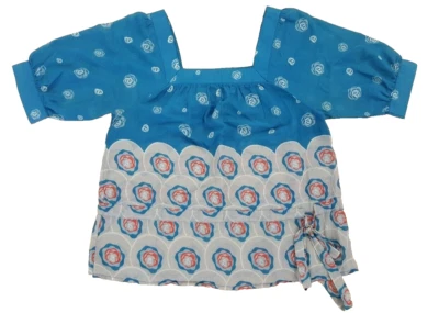 Top de algodón semi transparente con cuello cuadrado Fossil - Talla M Foto 1 de 4