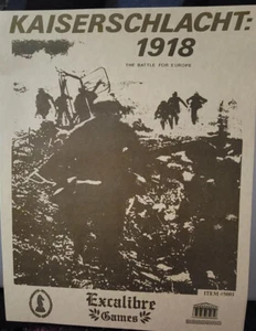 Excalibre Games Kaiserschlacht 1918 The Battle For Europe Unpunched Ziplock bD - Imagen 1 de 7