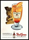 1948 Paul Jones 86 Proof Blended Whiskey Highball Mixed Drink Vintage Print Ad