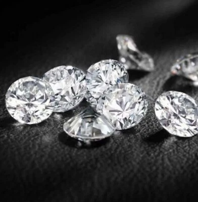 7 Pcs Loose CVD Lab-Grown Diamond 3.50 mm Round D to F - IF Certified Diamond - Image 1 of 4
