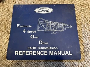 Manual de referencia de transmisión Ford E4OD TSTS 1705-204 serie F Bronco 1989-1991 - Imagen 1 de 3