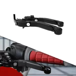 CNC Black Adjustable Brake Clutch Levers Handle Bar Fit For Ducati 748 1995-1999 - Picture 1 of 23