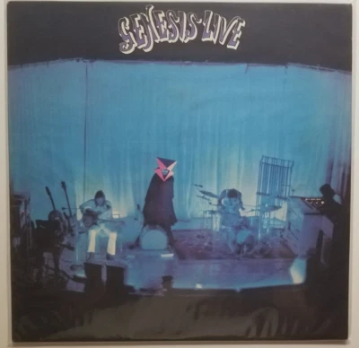 "GENESIS LIVE" w/ PETER GABRIEL NEAR MINT UK PROGRESSIVE ROCK LP - CHARISMA - Image 1 of 2