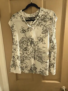 New 2x Rachel Roy floral blouse - Picture 1 of 3