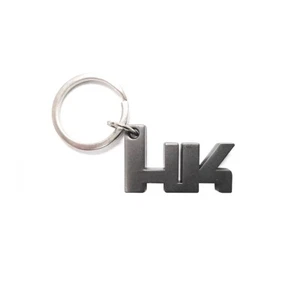 HK Heckler & Koch Logo Keychain-  1.50" x 1" - #95000784 - (BFC-43) - Picture 1 of 1