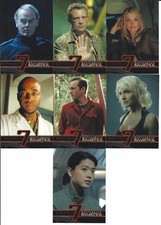 Battlestar Galactica Season 3 - Significant Seven 7 Card Insert Set SS1 - SS7