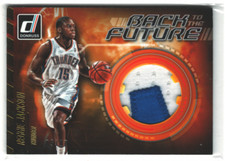 2016-17 Donruss Back to the Future Materials Prime #9 Reggie Jackson Jersey /10