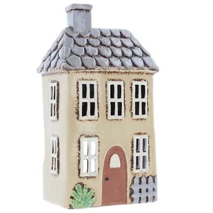 Shudehill Geschenkware Keramik Dorf Keramik Gartenhaus Teelicht Halter - Bild 1 von 4