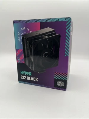 Cooler Master Hyper 212 Black Edition RGB  CPU Air Cooling Fan - Image 1 of 3