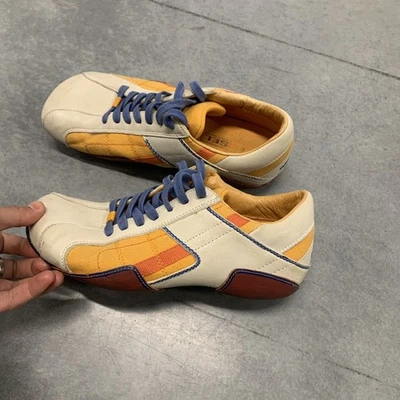 Zapatillas De Colección Y2K Diesel Aquila Puntera Cuadrada, Para Mujer 8 Raras Foto 1 de 4