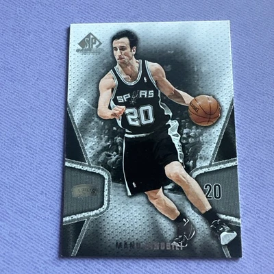 2007 Sp Game Used Edition #85 Manu Ginobili - Image 1 of 4