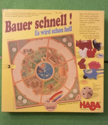 Haba Bauer schnel !Es wird schon hell Holzspiel - Bild 1 von 3