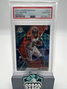 Panini 2020 Mosaic Tee Higgins Genesis RC PSA 10 - Foto 1 di 2