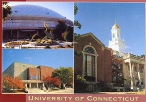 Postcard 6 x 4 Views of Campus of University of Connecticut, Storrs, CT. - Picture 1 of 2
