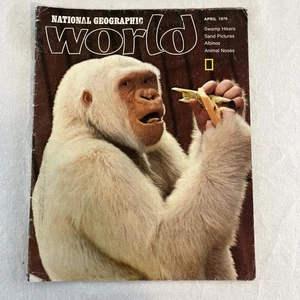 Vintage National Geographic World Magazine April 1976 - Picture 1 of 15