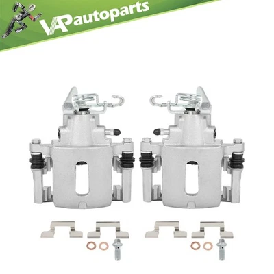 Pair For 2005-2014 Ford Mustang Rear Left Right Brake Calipers w/ Bracket Foto 1 de 4