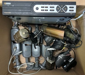 Lot Of Q-See Security Camera QD6508B-4H W/ Board And More! - Picture 1 of 7