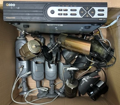 Lot Of Q-See Security Camera QD6508B-4H W/ Board And More! - Image 1 of 4