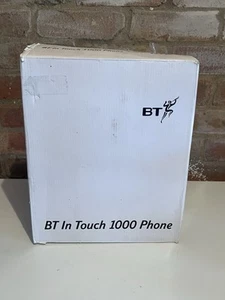 Téléphone BT In Touch 1000 blanc alpin filaire téléphone maison pièce collector - Photo 1/6