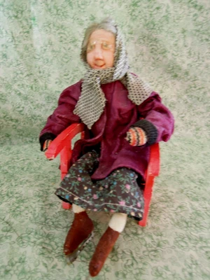 Muñeca Den-690 Dianne DENGEL ÚNICA "TODAVÍA PATINA DESPUÉS DE TODOS ESTOS AÑOS" Foto 1 de 4