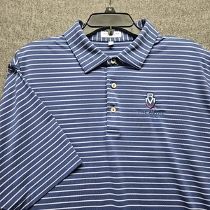 PETER MILLAR x ROYAL MELBOURNE CC Mens Polo Shirt Size XL Summer Comfort Golf - Picture 1 of 9