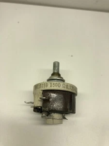 Ohmite MFG 0159 1500 Ohm 0,13A Rheostat, NEU - Bild 1 von 6