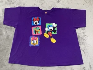 Camiseta De Colección Disney Mickey Unlimited by Land N' Sea Mujer 3X Púrpura Amigos - Imagen 1 de 10