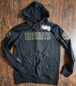 Pro Standard Charlotte Hornets NBA Black Gold Hoodie Men’s Size Small NWT - Picture 1 of 10