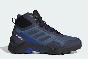 Adidas® Herren 9 M Eastrail 2.0 Mid RAIN.RDY wasserdichte Wanderschuhe - Stahl/Blau - Bild 1 von 10