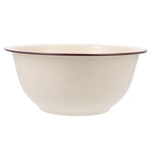 Cuenco Esmaltado De Colección Profundo Cocina Miss Grande e Irrompible Servir - Imagen 1 de 12