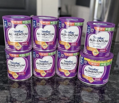 Fórmula infantil 8 latas Similac Alimentum - 12,1 oz y 19,8 oz caducidad 11/2026+ Foto 1 de 4