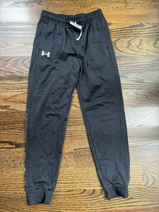 Under armour boys joggers sweatpants Sz. Youth M black - Picture 1 of 3