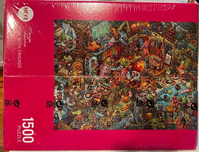 NOVO Quebra-cabeça Fun with Friends 1500 Peças Heye - Imagem 1 de 2