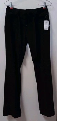 Pantalones de trabajo Charlotte Russe negros pantalones con cinturón pantalones de negocios talla junior 1 Foto 1 de 4