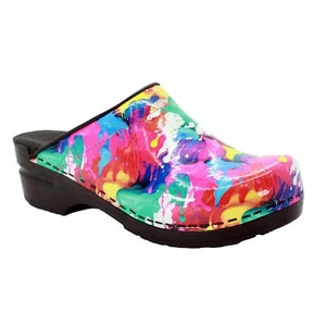 BJORK Splat Open Back Pro Leder Clogs - Bild 1 von 8